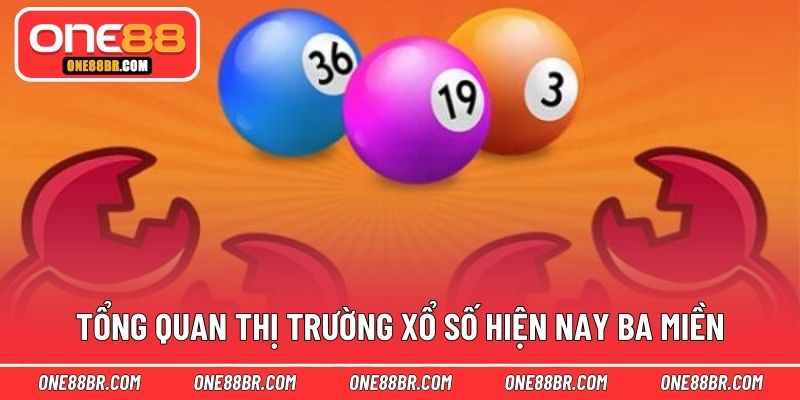 Tổng quan thị trường xổ số hiện nay ba miền